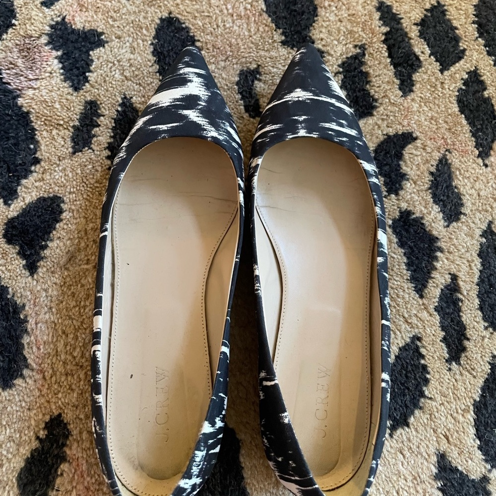 Jcrew ikat flats